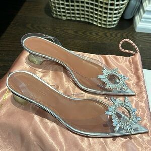 Stunning Amina Muaddi heels